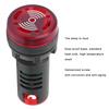 10 Pcs BERM? LED Buzzer AD16?22SM Red Light Flash Alarm Indicator Lamp with Buzzer ACDC12V
