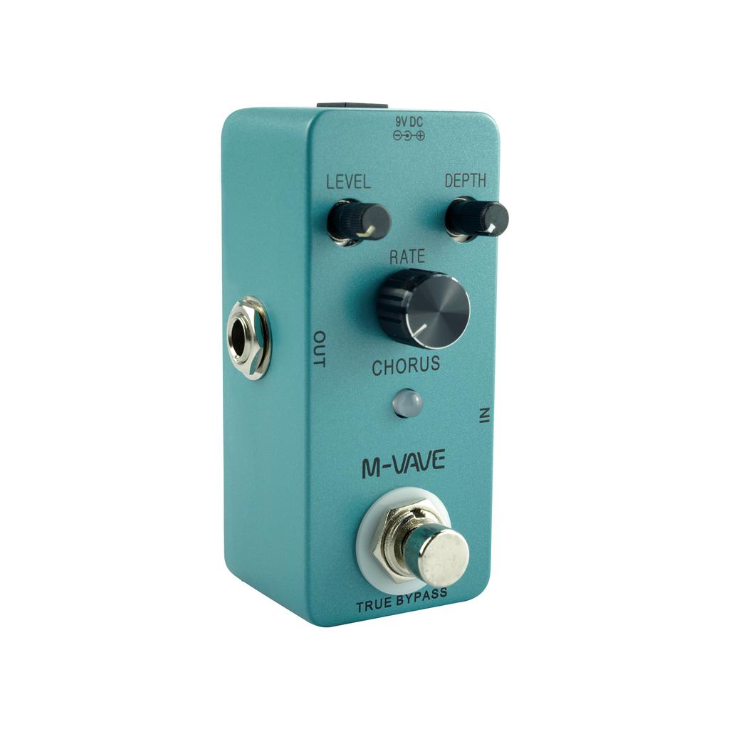M-VAVE CHORUS Guitar Analog Classic Chorus Effect Pedal True Bypass Full Metal Shell, Chorus