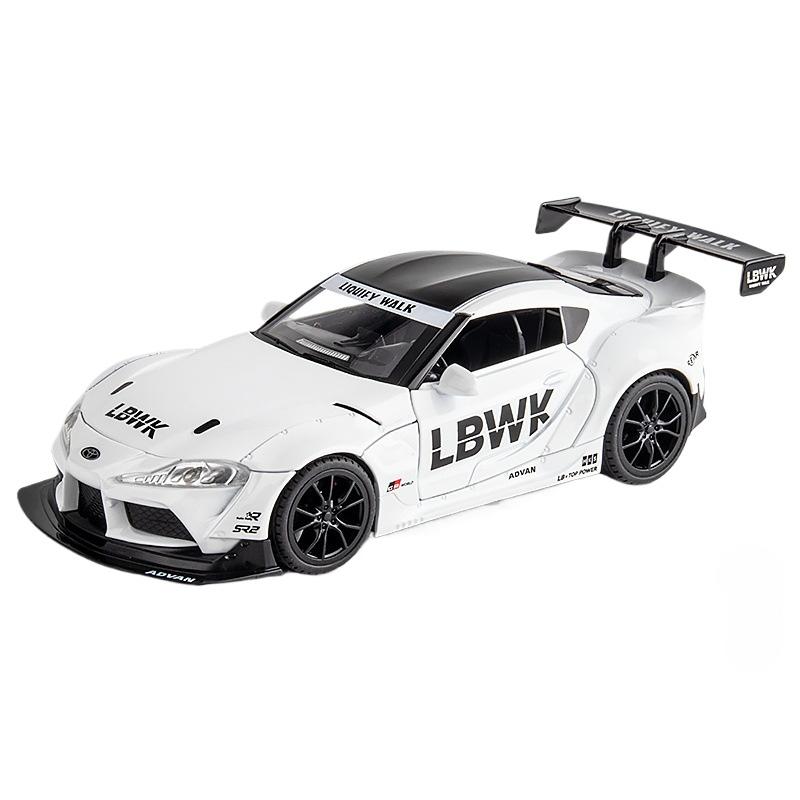 1/22 Toyta LBWK Модель High Simulation Diecasts Игрушка со Звуком и Светом Инерционные Транспортные Средства Украшения Игрушки для Детей Подарок