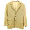 Made In Italy SUPER 100’s Tailored Jacket 50 Yellow Beige Blazer Men's Used