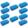 Stoooduo Car Wash Sponge Sponge Car Coat Set of 10 for Maintenance Wipes EVA Layers