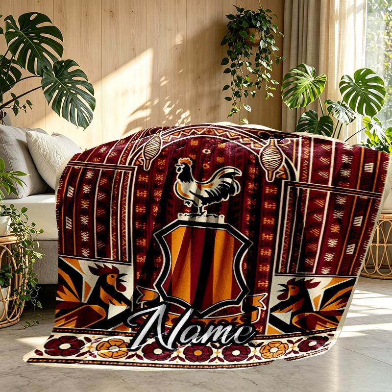Custom Name Personalized Bradford City AFC Print Blanket, Home Decor, Bedroom, Sofa, Camping, Couch, Gifts for Birthday ChristmasEnthusiasts