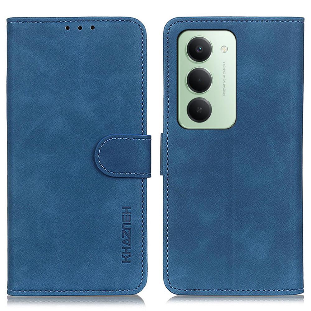 For Xiaomi Redmi 15 4G (EU) (171mm) Case PU Leather Retro Texture Phone Cover