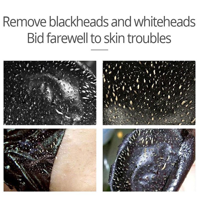 Маска для удаления черных точек – отшелушивающая маска для лица для глубокого очищения пор с бамбуковым углем, грязью и глиной