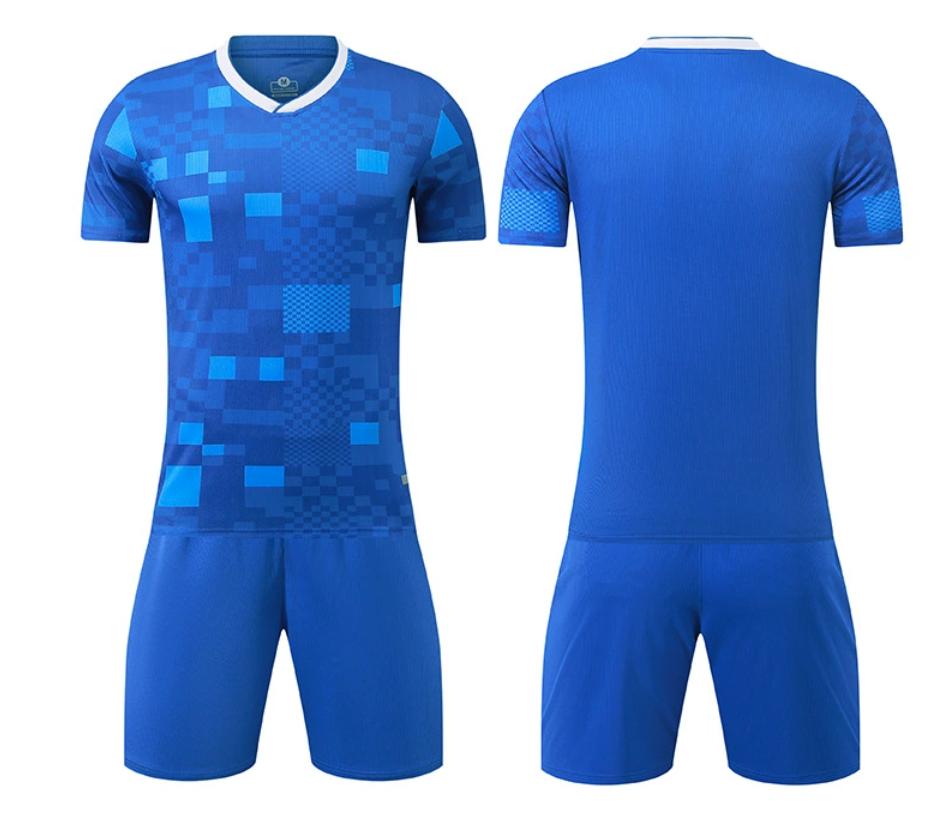 Custom OEM Soccer Jersey Set for Adults - High Quality Football Kits with Team Logo Printing, Multiple Sizes Available