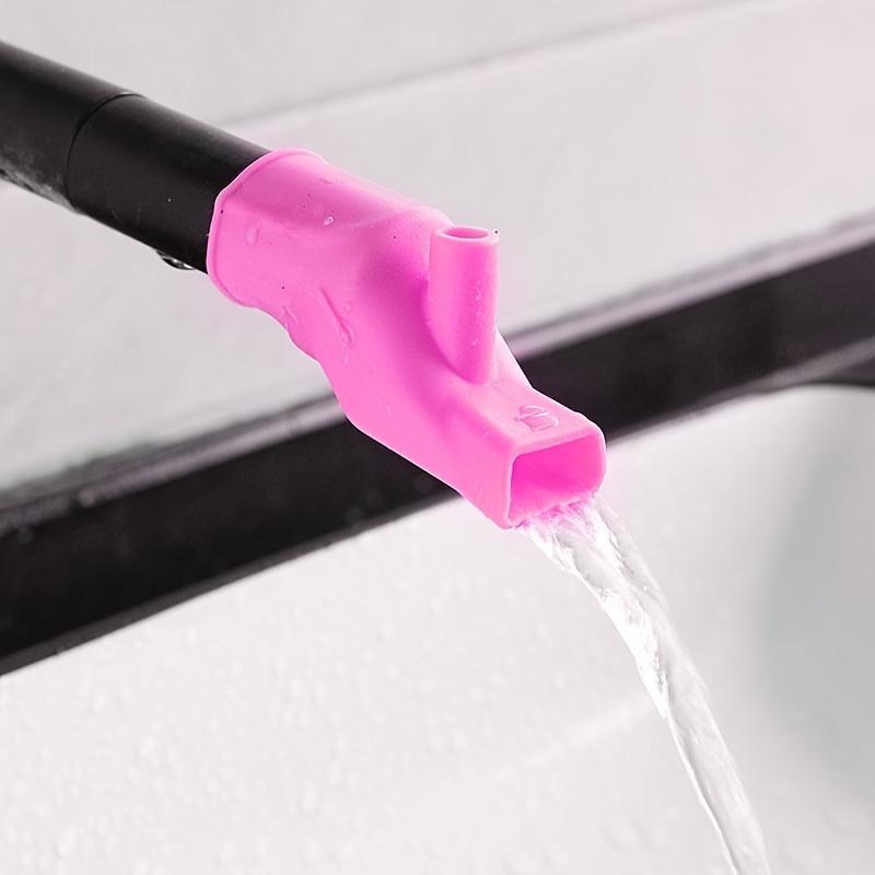 Силиконовый удлинитель для крана Удлинитель для водопроводного крана Устройство для мытья раковины Руководство по крану для ванной комнаты и кухни Удлинители для кранов
