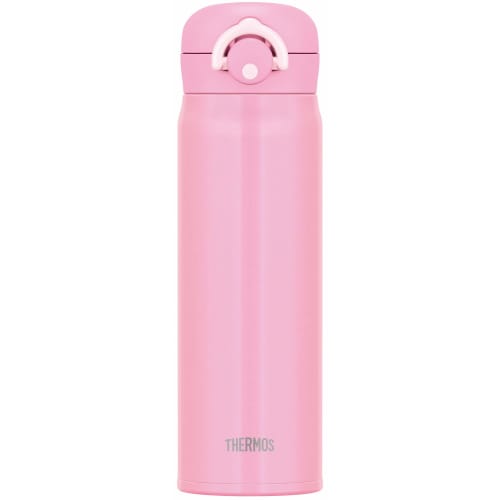 Thermos Water Bottle Vacuum Insulated Mobile Mug 500ml Pink JNR-501 P