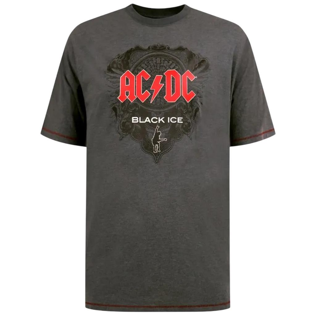 Duke Mens D555 Clydebank Black Ice AC/DC Kingsize T-Shirt