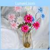 Flower Artificial Dahlia Wedding Hotel Restaurant Desktop Decoration Ornament