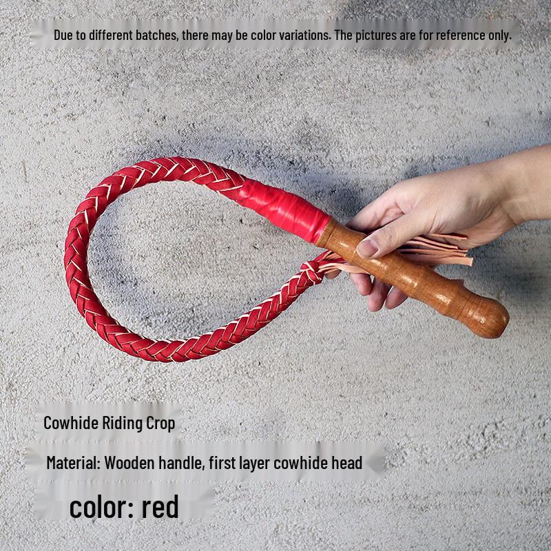 ZOCO Multi-Purpose Leather Training Whip
