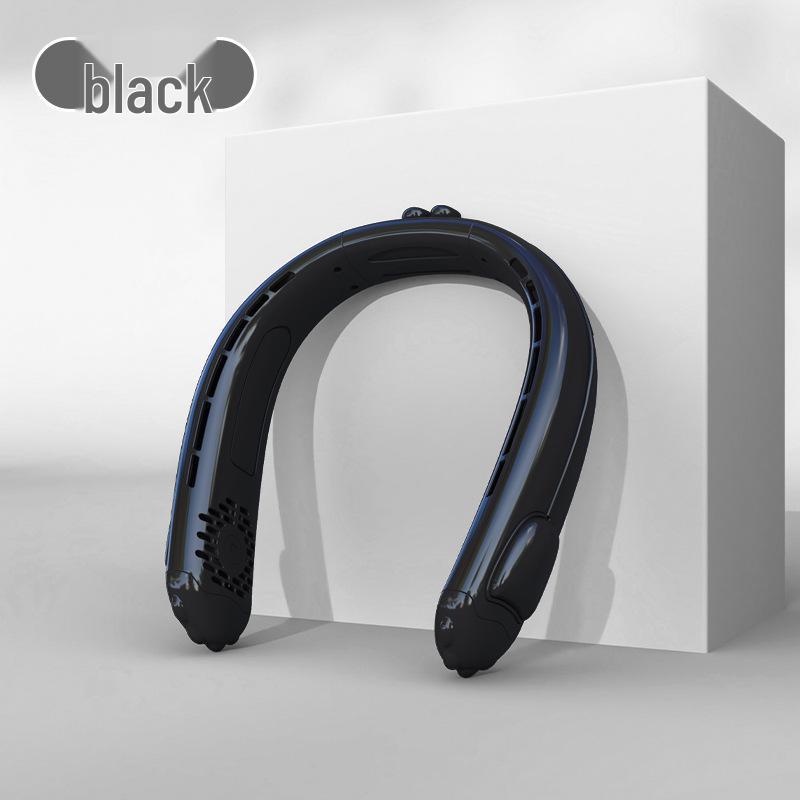 Bluetooth-вентилятор-гарнитура на шею с USB-зарядкой для активного отдыха на природе