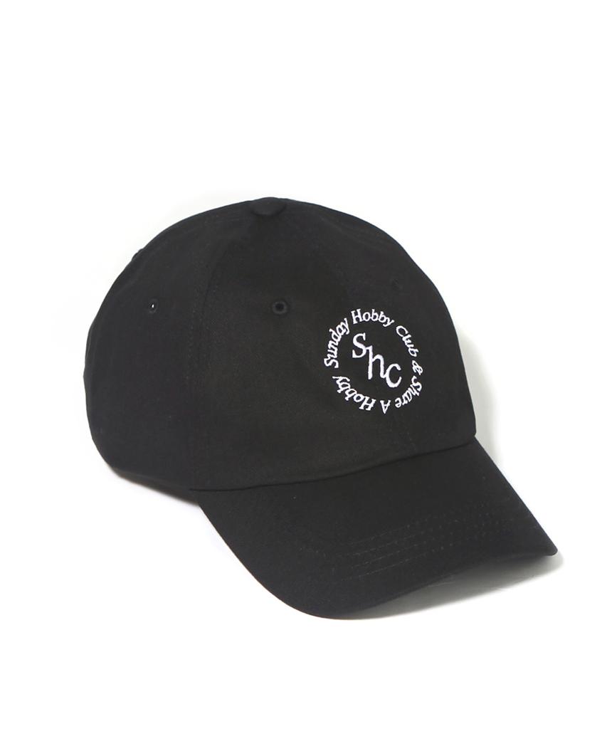 SUNDAY HOBBY CLUB Кепка с изогнутым козырьком и логотипом круга Shc - Черная