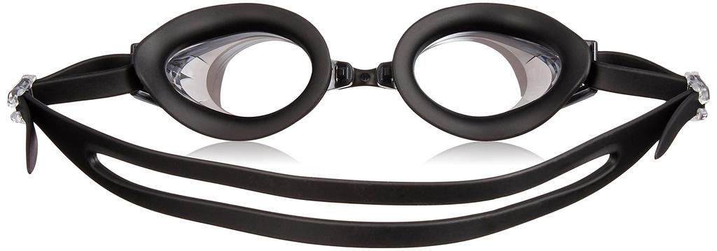 Mizuno Swim Cushion Smoke X Silver Mirror Goggles, Type, N3JE601109,