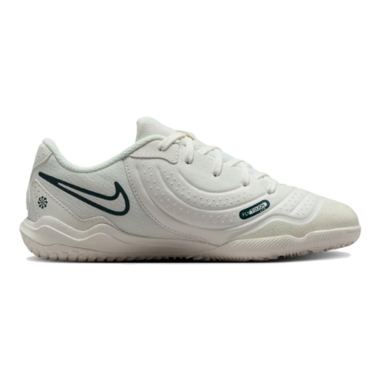Nike Детские кроссовки Tiempo Legend 10 Academy IC GS Pearl Cream Sail Dark-Atomic-Teal FN6591-100