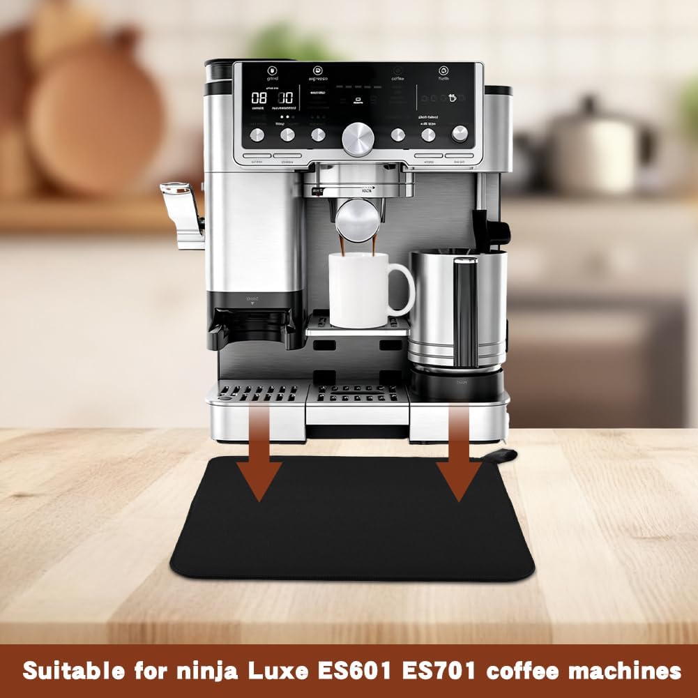 Sliding Mat for Ninja Espresso Coffee Machine ES601/ES701, Heat-Resistant, Waterproof, Fit for Ninja Luxe Cafe Machine ES601/ES701 - Perfect Cafe