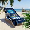 The Blues logo Print Beach Towel, Large Soft Quick Dry Towel for Beach Camping Swimming