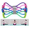 Тренажерный зал 8 слов эластичная лента для развития груди резиновый эспандер веревка спортивные тренировки эспандеры оборудование для фитнеса обучение йоге