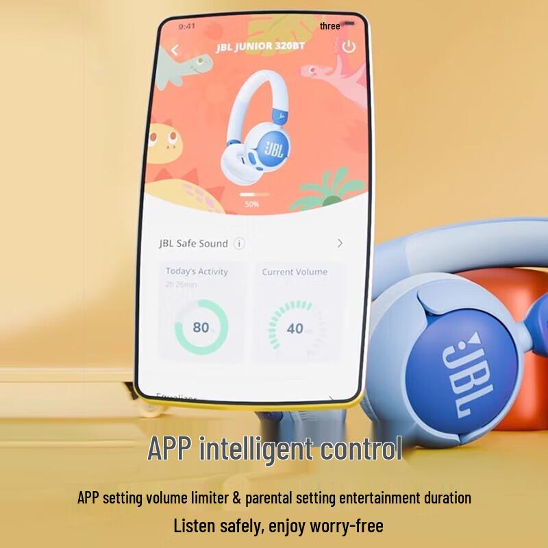 JBL JR320BT Детские беспроводные Bluetooth-наушники