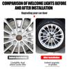 56mm Car Wheel Center Hub Stickers Hub Cover Decals Decoration Auto Accessories For Jeep Renegade Patriot Wrangler GrandCherokee ALM1