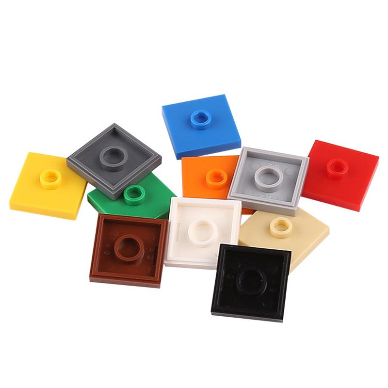 Пластина 2x2 С 1 Ручкой Блок Кирпичи MOC 87580 23893 Набор Строительных Блоков Игрушки Наборы для Игр Архитектура DIY Детали Сборки Совместимые С