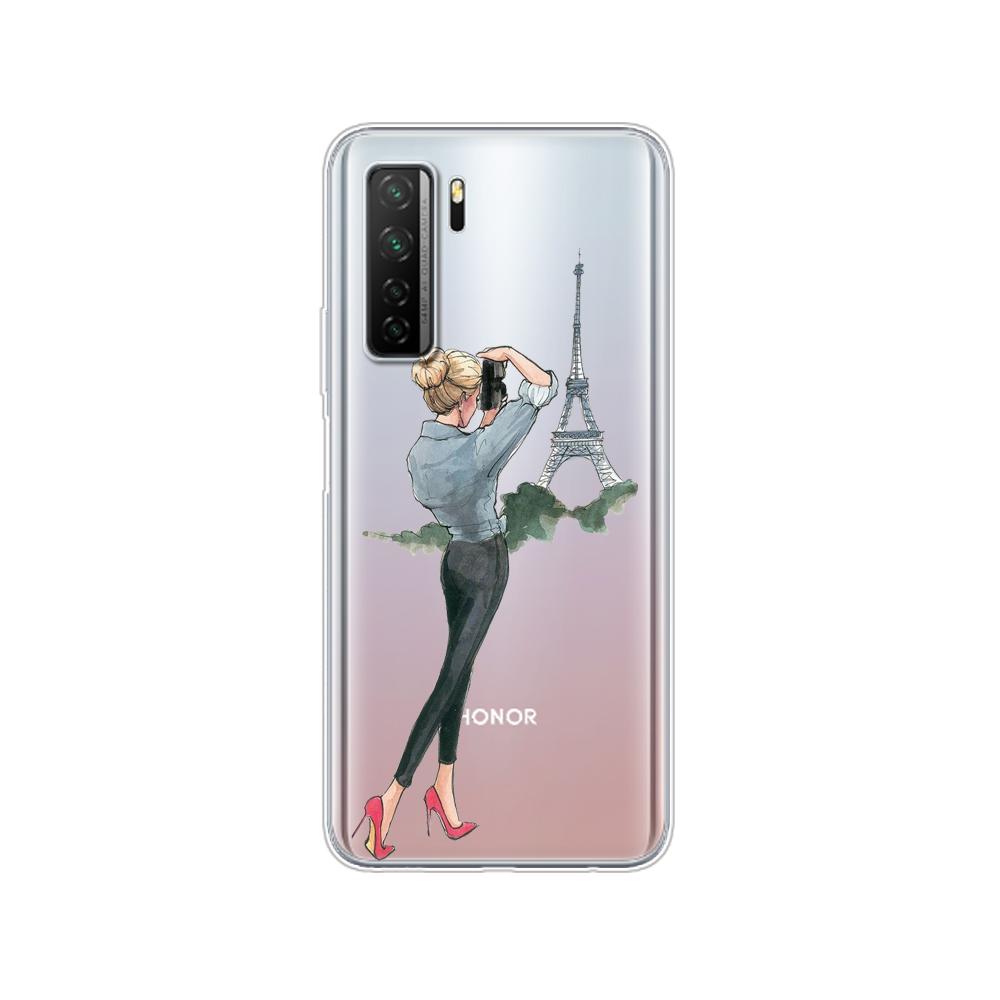 Для huawei honor 30S чехол силиконовый чехол для задней крышки телефона для Honor 30s мягкий чехол 6,5 дюймов чехол бампер