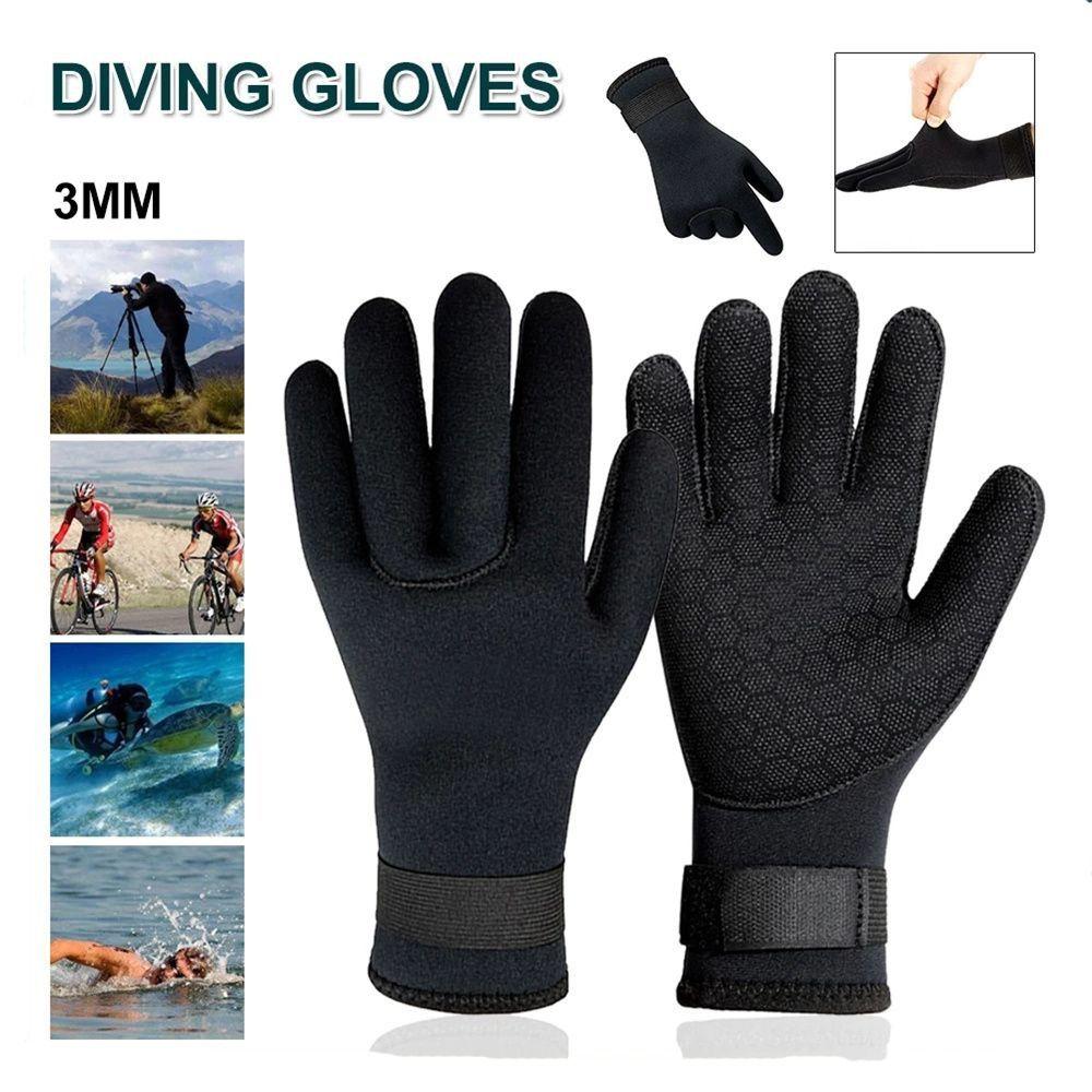 Thermal Surfing Wetsuit Gloves For Spearfishing Swimming Rafting Kayaking Paddling