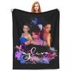Ayliva In Liebe Tour 2024 Concert Blanket Singer Music Airplane Travel Plush Throw Blanket Fluffy Couch Bed Flannel Bedspread