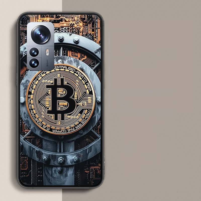 Чехол для телефона Bitcoin Money для Redmi Note 13 Pro Plus 14 Pro+ 12S 12 11S 11T 11E 11 10S 10 9S 9 Xiaomi Capa TPU