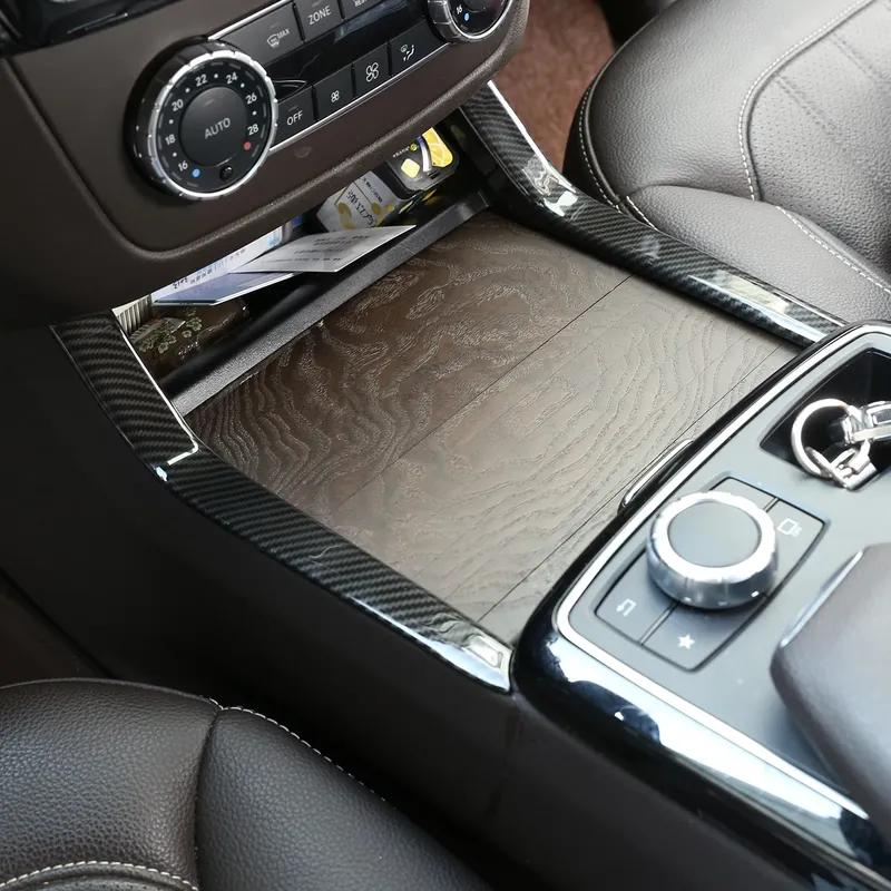 Для Mercedes Benz GLE W166 ML GL GLS X166 2013- ABS Серебристая Накладка на крышку подстаканника центральной консоли автомобиля Аксессуары для автомобиля