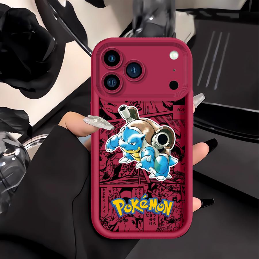 Pokemon Charizard Blastoise Phone Cover Case for Apple iPhone 17 Pro Max 12 13 Mini Air XR 16 15 11 14 Plus 16e XS
