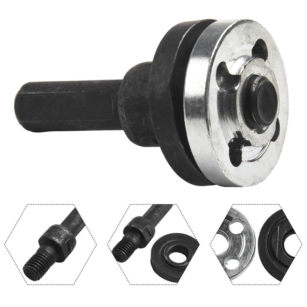 Переходник из стали для шлифовального станка шатуна к угловой шлифовальной машине