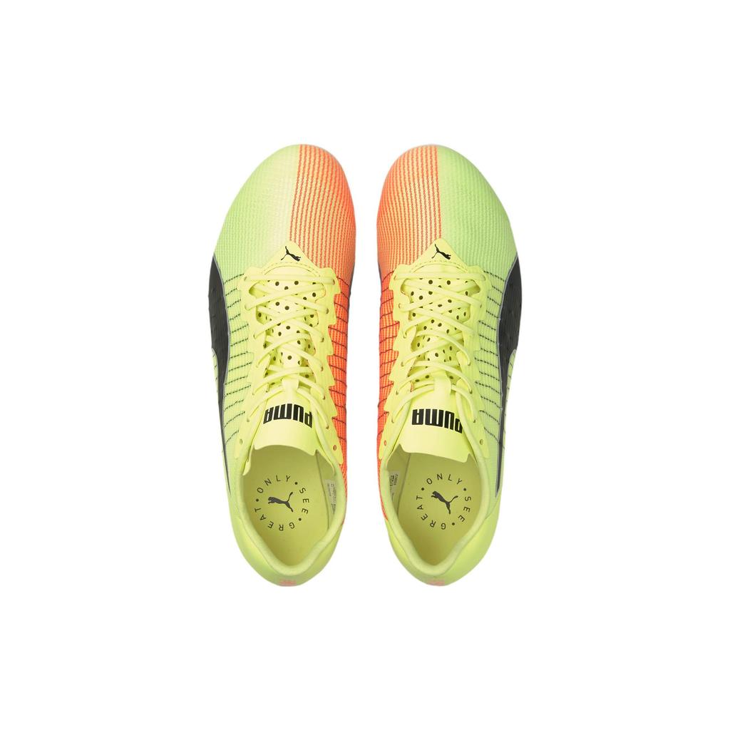 Puma EvoSpeed Tokyo Future Прыжки в длину Легкая атлетика Ткань Амортизация Нескользящие Износостойкие Низкие Кроссовки для бега Мужские кроссовки 376381-01