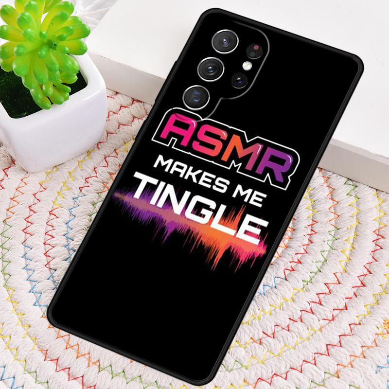 I love ASMR Silicone Phone Case For Samsung Galaxy note 10 pro S26 S25 S24 S23 S22 S21 Plus S25Ultra Capa Cover