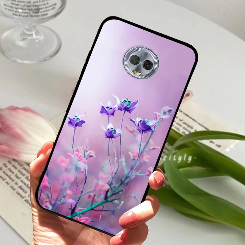 For Moto G6 Play Case Shockproof Soft TPU Silicone Phone Cover For Motorola Moto G6 Plus Funda Capa Cartoon G6Play G 6 G6Plus