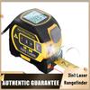 Лазерный дальномер 3в1 5м Рулетка Линейка ЖК-дисплей Измеритель расстояния Измерительное оборудование для площади и объема зданий