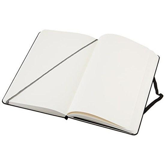 Basics Notebook Classic Blank L Size (13cm x 21cm) Black