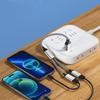 Разветвитель USB C (папа) на 2/3 USB C (мама) Кабели-конвертеры Несколько хабов Порт USB C Хаб Зарядное устройство Адаптер для разделения питания 11,81 дюйма