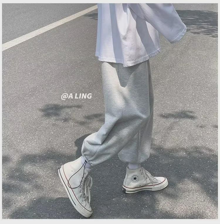 Мужские модные серые зимние спортивные штаны и леггинсы в американском стиле