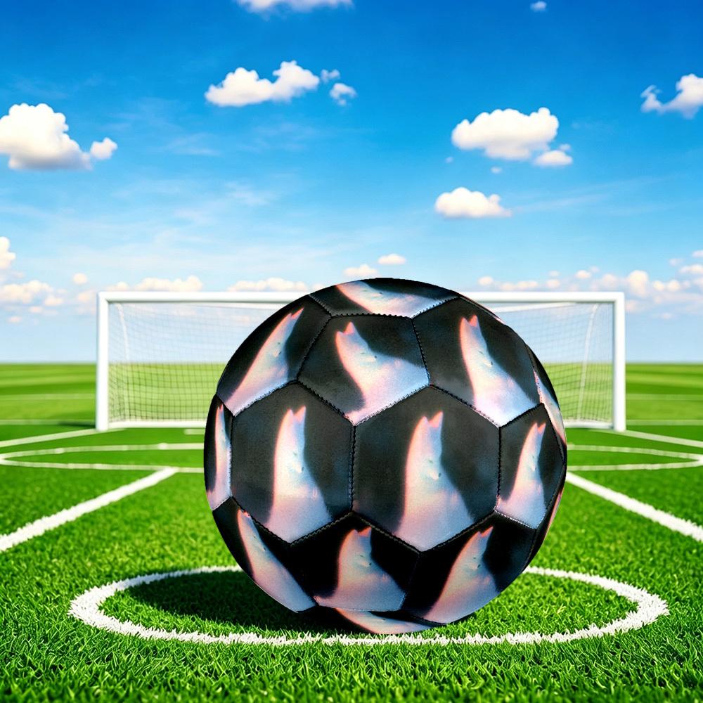 1pc Fox Size 5 Soccer Ball Professional Match Training Football Indoor &Outdoor Sports Ball Lightweight Durable c6559