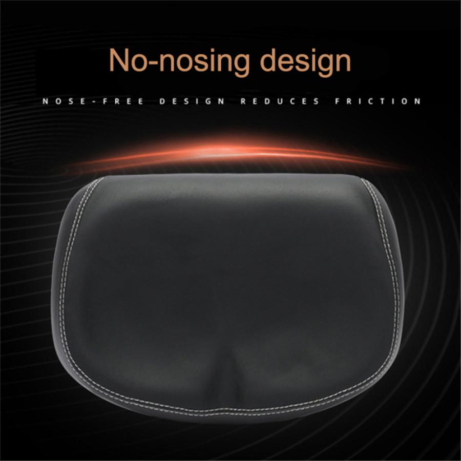 Breathable Bicycle Extra Comfort Wide Big Bum Seat Cushion Saddle Seat Pad Black