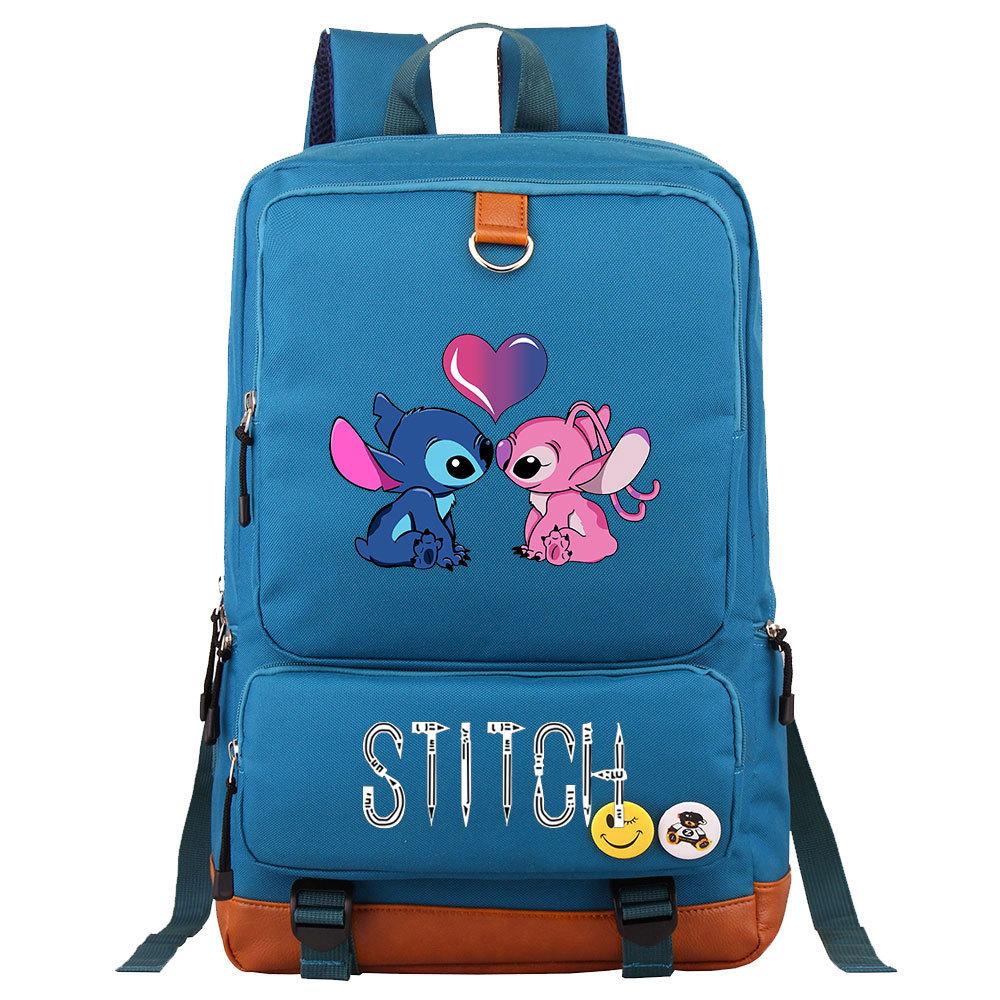 Anime Printed Teen Student School Bag Travel Bag Men'S And Women'S Shoulder Printed Backpack