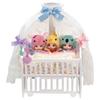 TAKARA TOMY Triplet Baby Doll Pretend Play Toy for Ages 3 and Meets Toy Safety Standards and ST Mark "Licca-chan LF-09 Crib" Dress-up Up, Certified.