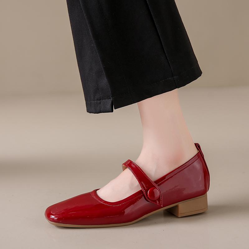 Мода 2024 года, новые весенне-летние туфли Мэри Джейн, женские, мягкая подошва, повседневные, для улицы, балетки с круглым носком, на плоской подошве