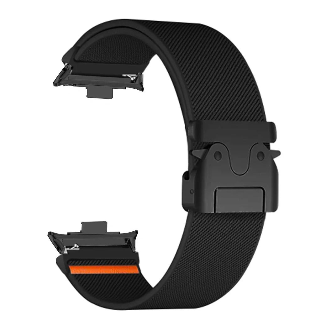 Nylon Strap For Redmi Watch 5 4 Bracelet For Xiaomi Mi Band 9pro/8pro Wristband Men Women Sports Watchband Metal Strap Accessory