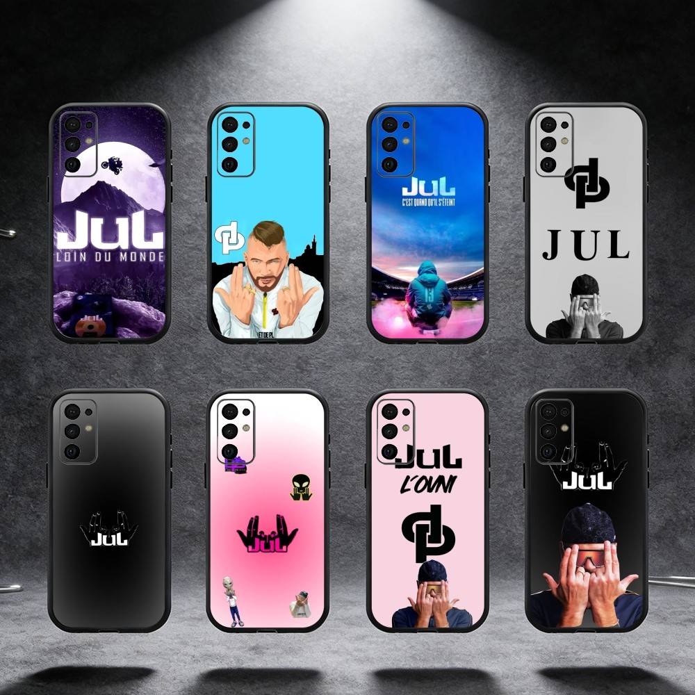 Rapper J-JuL Phone Case For Samsung S25,S24,S21,S22,S23,S30,Ultra,S20,Plus,Fe,Note,5G Black Cover