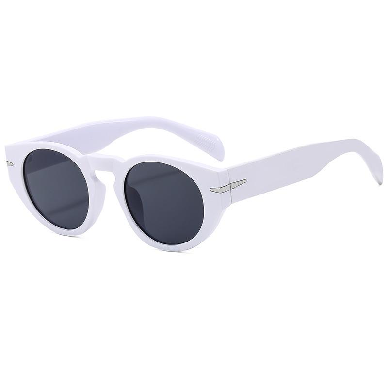 Удобные Прочные Высококачественные Ретро Высококлассные Дизайнерские Стильные Дерзкие Панк Модные Женские Для Мужчин И Женщин Солнечные Очки