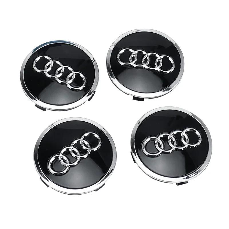 Для Audi A360/61/68/69 мм Центральная заглушка ступицы колеса автомобиля Крышка диска Автотовары Для Audi B7 B5 B6 B8 B9 8P A3 A4 A5 A6 A7 A8 TT Q3 Q5 Q7 Q8 A1 8V 8L