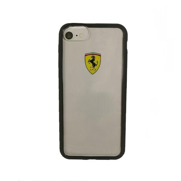 Ferrari Hardcase FEHCRFP7BK iPhone 7/8/SE 2020 / SE 2022 transparent/black