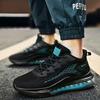 Men's Shoes Fashion Full Palm Air Cushion Running Shoes Breathable Large Size Platform Trendy Shoes Men's Sports and Leisure Shoes