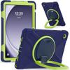 Для Samsung Galaxy Tab A9 Plus S9 FE S8 S7 S6 Lite Чехол-планшет с защитой всего корпуса от ударов, поворотным кольцом-ручкой и подставкой